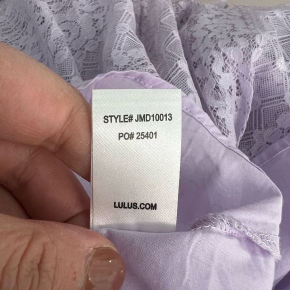 Lulu’s Endless Romance Lavender Ruffled Midi Dress size xs - Picture 13 of 14